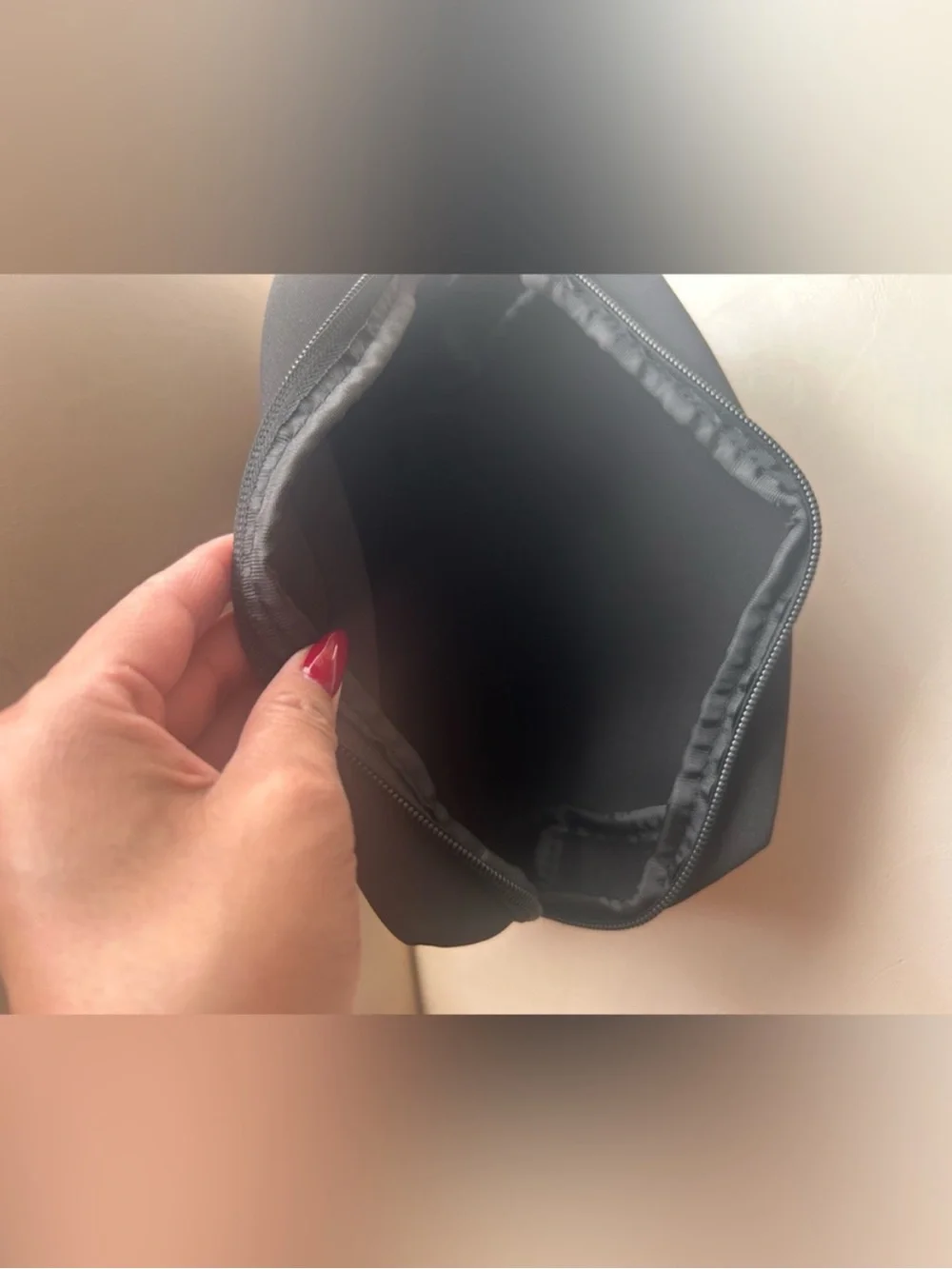 MAC Black Cosmetic Makeup Bag